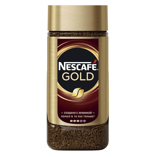 Image of Nescafe Gold Smooth and Rich, Glass Bottle, Granule, 190g - Pack Of Three