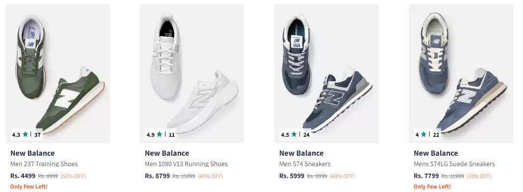 Image of New Balance Men's Sneakers up to 50% Discount 