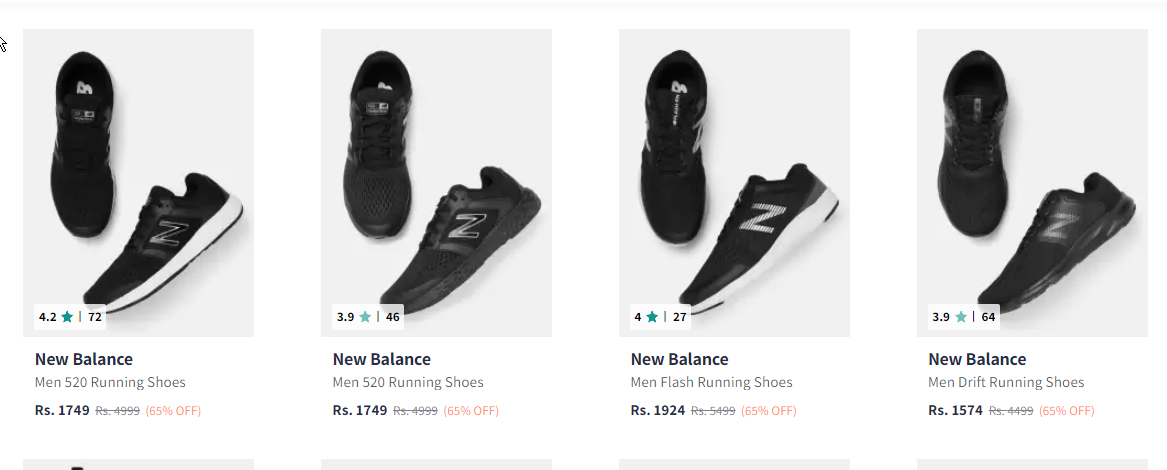 Image of New Balance Store up to 65% Discount