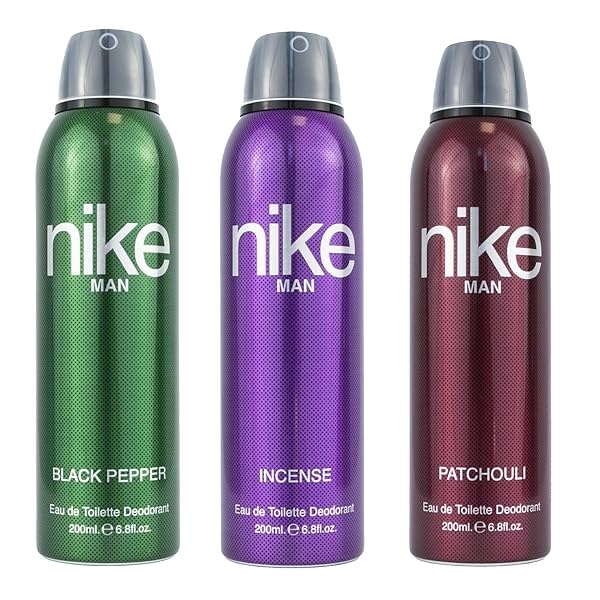 Image of Nike Deodorant Black Pepper + Incense + Patchouli 200ml * 3