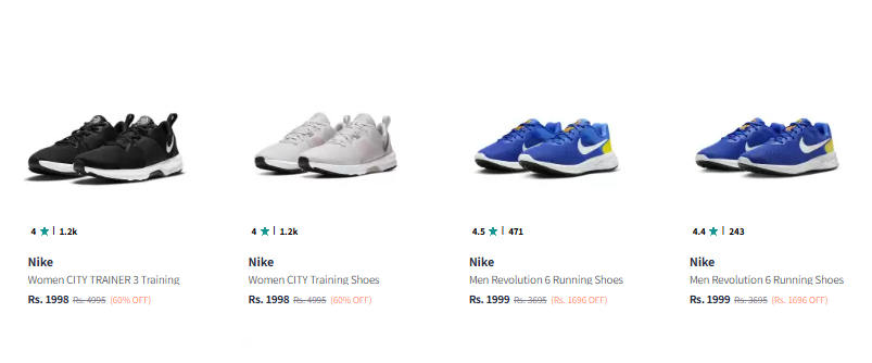 Image of Nike Men's Shoes up to 60% Discount 