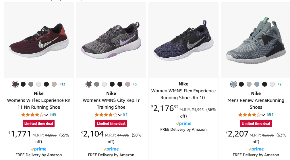 Image of Nike Women Shoes: Upto 65% Discount 