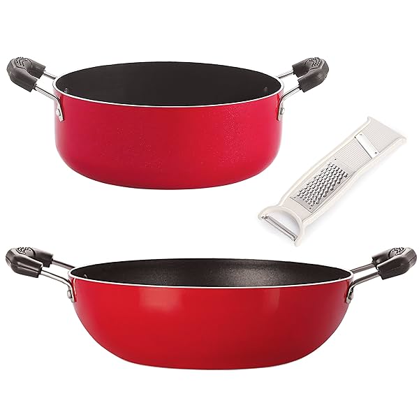 Image of Nirlon Non-Stick Aluminium 3 Layer Coated Gas 