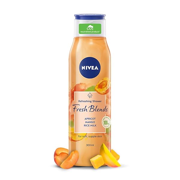 Image of Nivea Fresh Blends Apricot Body Wash 300ml