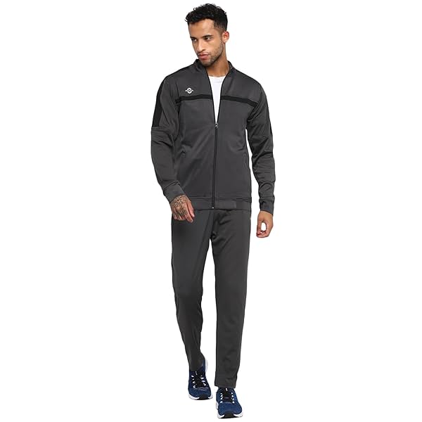 Image of Nivia Tesla Tracksuit/Size - XX-Large (Grey/Black)