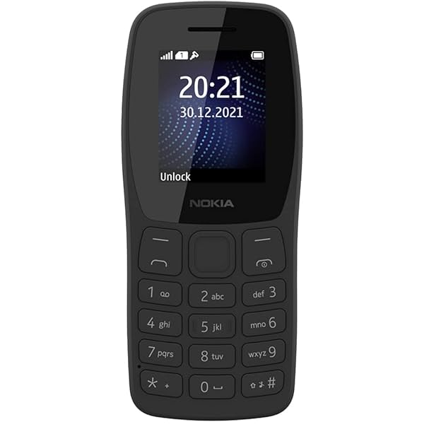 Image of Nokia 105 Classic | Single SIM Keypad Phone with Built-in UPI Payments