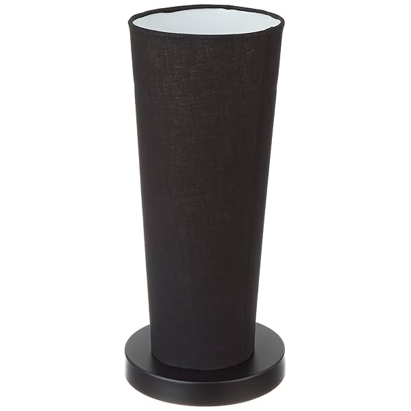 Image of Ntu-147 Black Cotton Shade Table lamp