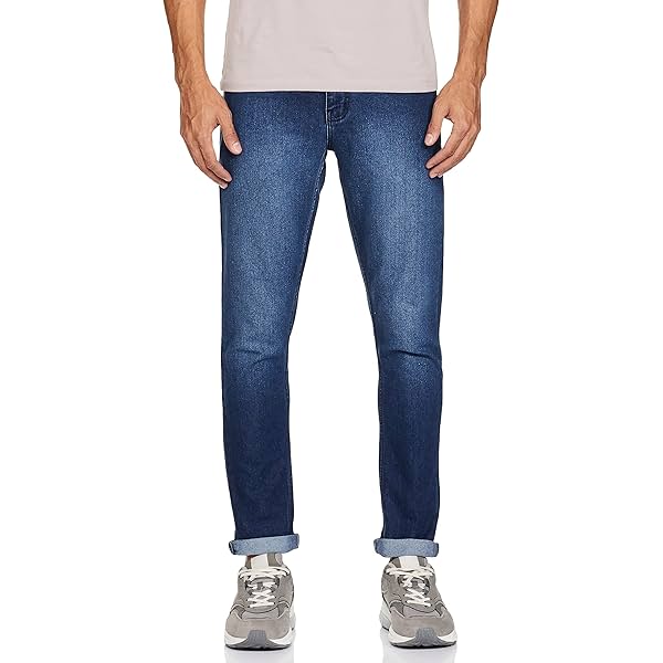 Image of Numero Uno Men's Super Skinny Fit Sustianable Denim Jeans