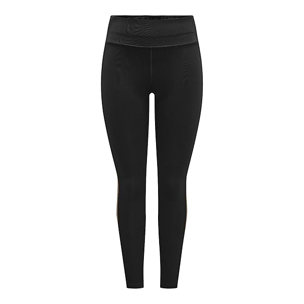 Image of ONLY Women's Polyester Blend Skinny Fit Black Tights_26