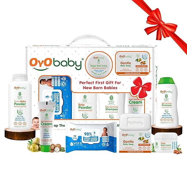 Image of OYO BABY Baby Care Gift Set for Newborn Baby Shower