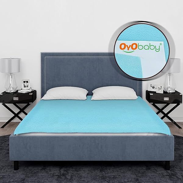 Image of OYO Baby Dry Sheet for Double Bed King Size | Premium Baby Rubber Sheet