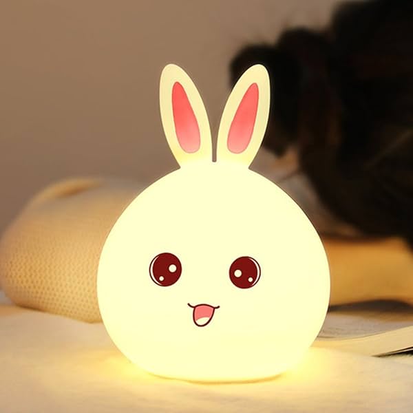 Image of One94Store Silicone Rabbit Night Light