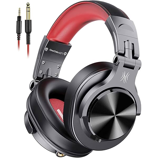 Image of OneOdio A71 (red) PC Headsets