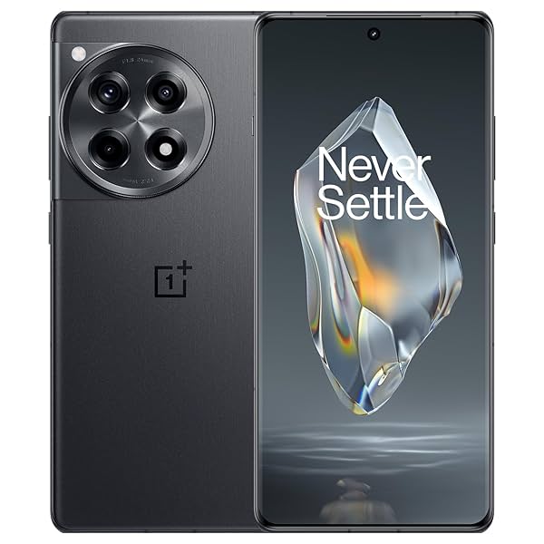 Image of OnePlus 12R (Iron Gray, 16GB RAM, 256GB Storage) Smart phone 