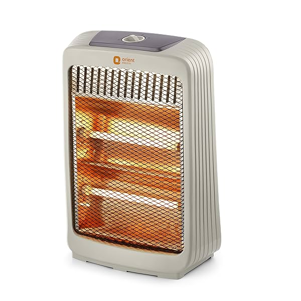 Image of Orient Electric Stark Quartz Room Heater | 800 W Low Power Consumption | Tip-over Protection