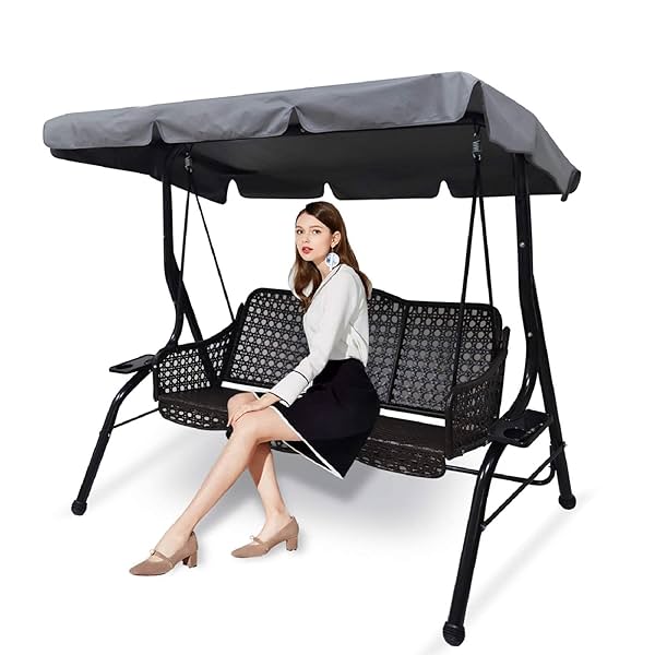 Image of Outdoor Patio Swing Chair Canopy Replacement