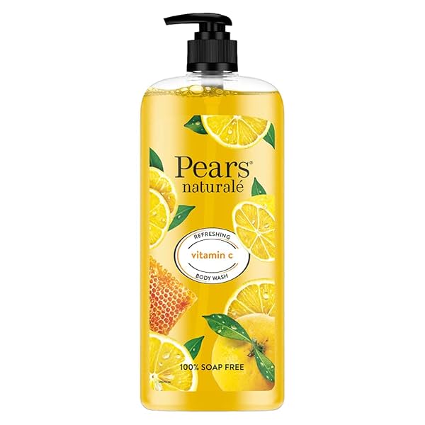 Image of PEARS Body Wash with Natural Yuzu Lemon & Honey Extract, 750 ml