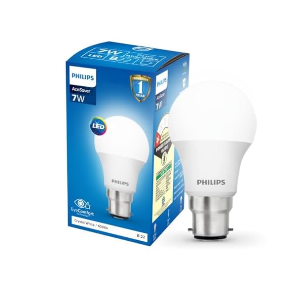 Image of PHILIPS 7W B22 LED Cool Day Light Bulb