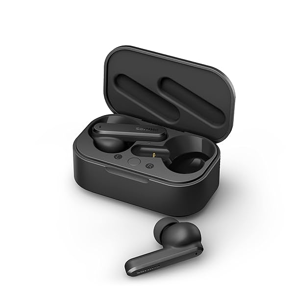 Image of PHILIPS Audio TWS Tat4506 Bluetooth Truly Wireless in Ear Earbuds with Mic with Active Noise Cancellation