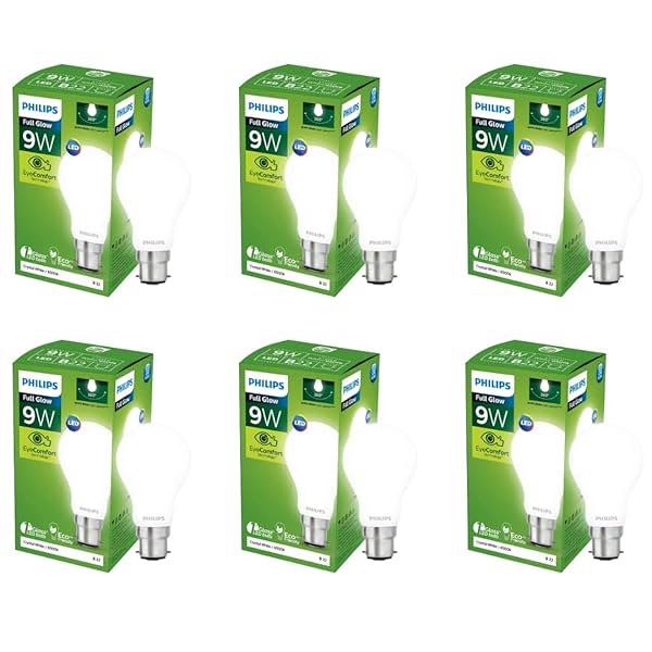 Image of PHILIPS Full Glow Energy Saver Glass B22 LED Bulb