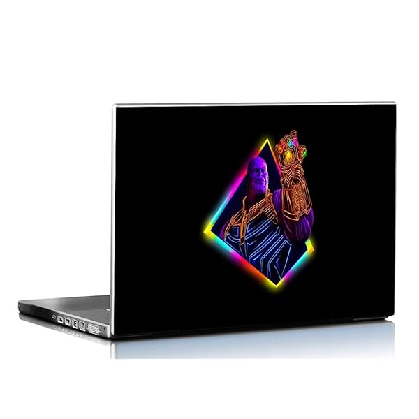 Image of PIXELARTZ Laptop Skin Superheroes Villain 15.6 Inches 