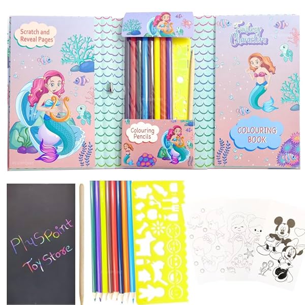 Image of PLUSPOINT Coloring Kit Travel Pack