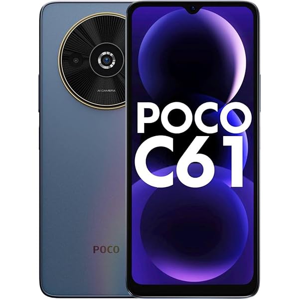 Image of POCO C61 Ethereal Blue 4GB RAM 64GB ROM