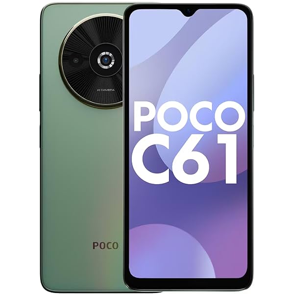 Image of POCO C61 Mystical Green 4GB RAM 64GB ROM