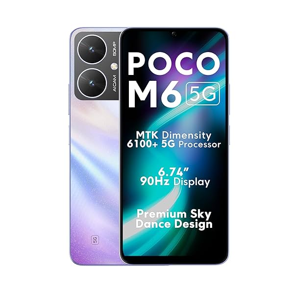 Image of POCO M6 5G, Orion Blue (4GB, 64GB)