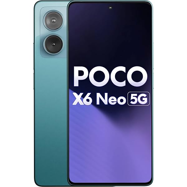 Image of POCO X6 Neo 5G (Horizon Blue, 8GB RAM, 128GB Storage) | Dimensity 6080 Processor |