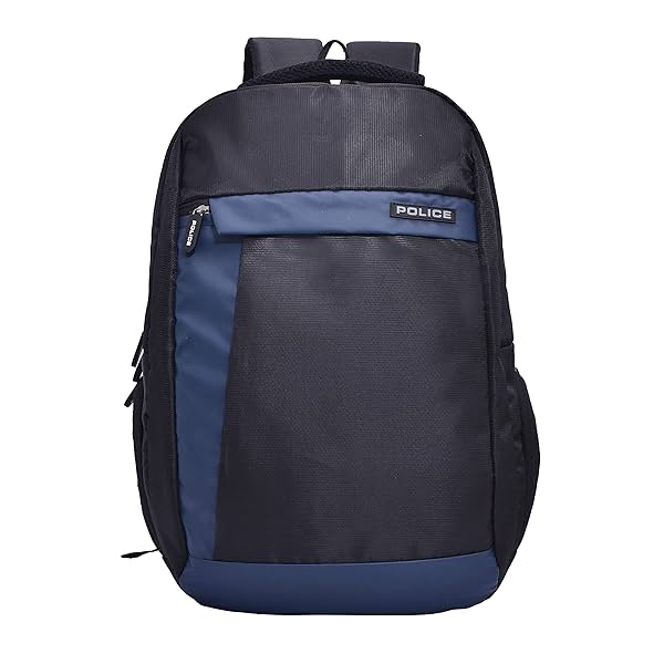 Image of POLICE Patchimo Black & Navy Nylon Bakcpack