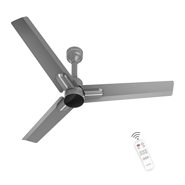 Image of POLYCAB Wizzy Neo 1200mm 5-Star Ceiling fan for home