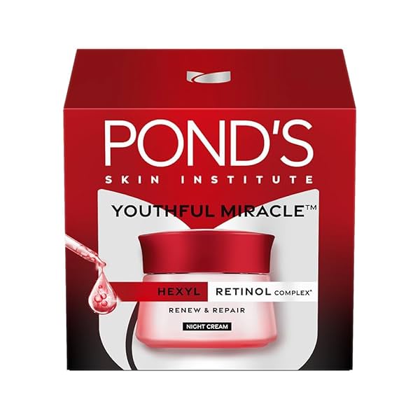 Image of POND'S Youthful Miracle Hexyl Night Cream 50g