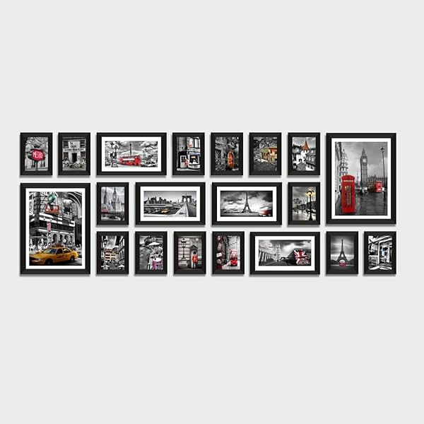 Image of PRINTELLIGENT 20 Extra Large Wood Photo Frames