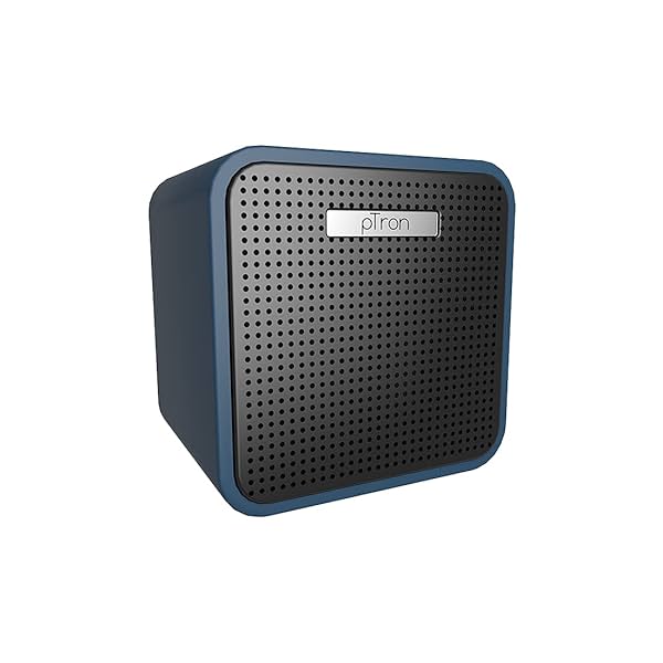 Image of PTron Musicbot Cube Portable Alexa Built-in Smart Speaker