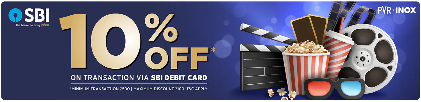 Image of PVR Cinema Offers: Get 10% Off on Transaction