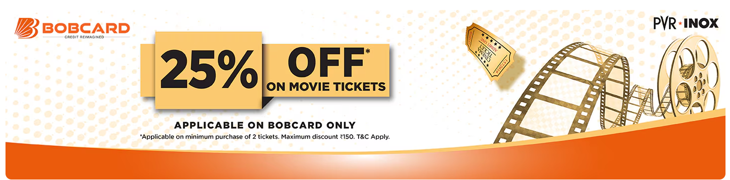 Image of PVR Cinema Offers: Upto 25% Off on Movie Tickets