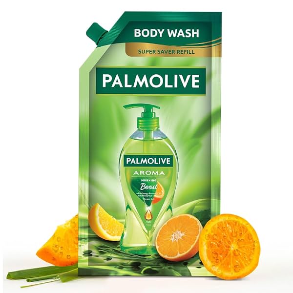 Image of Palmolive Aroma Morning Boost Body Wash, 750ml Refill Pack