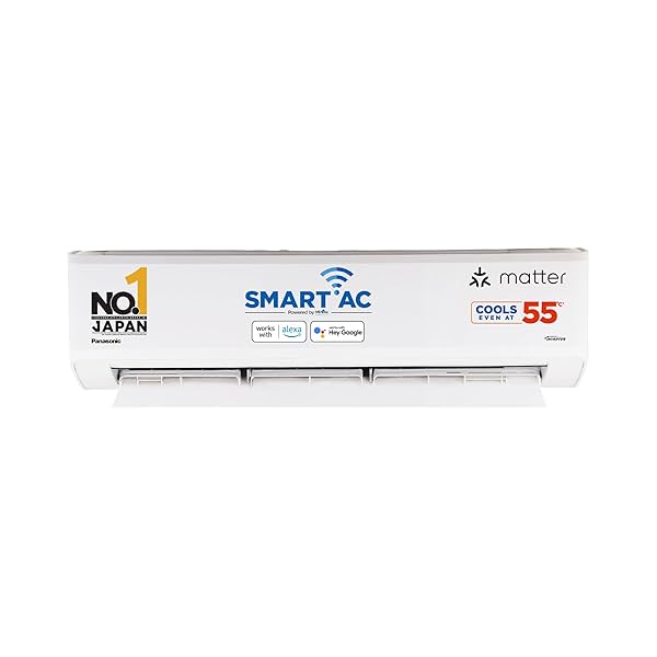 Image of Panasonic 1.5 Ton 5 Star Premium Wi-Fi Inverter Smart Split AC