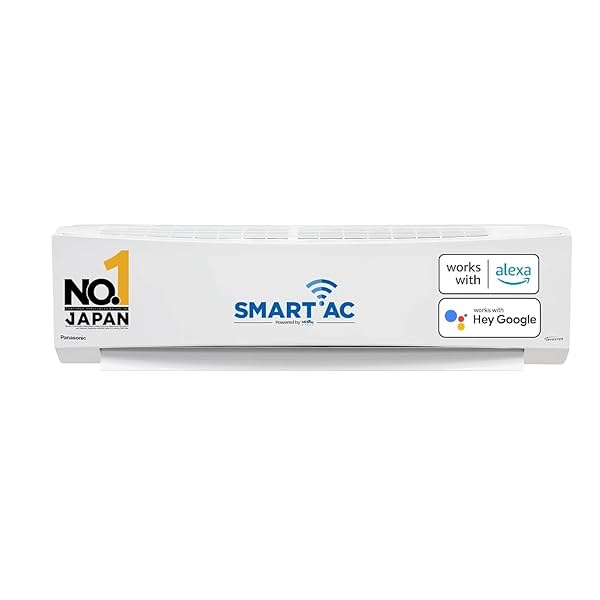 Image of Panasonic 1.5 Ton 5 Star Wi-Fi Inverter Smart Split AC