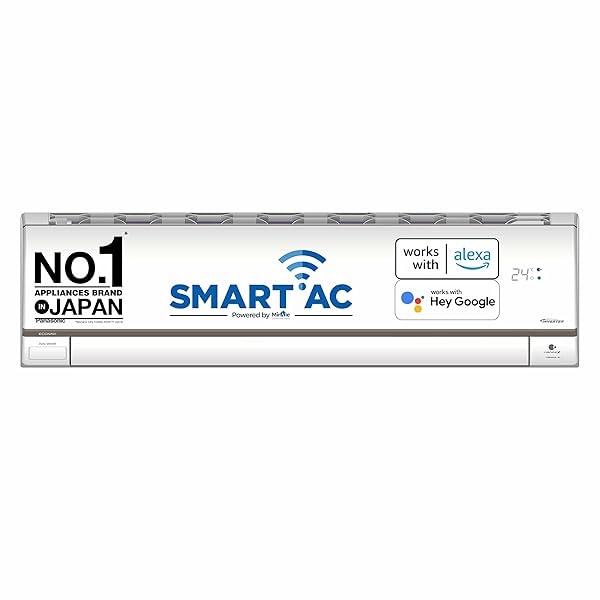 Image of Panasonic 1 Ton 5 Star Smart Split AC