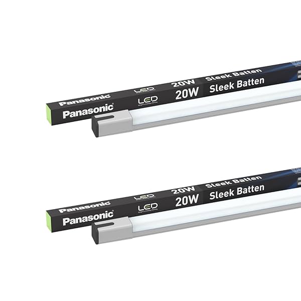 Image of Panasonic 20W Sleek PC LED Batten, 20W Tube light for Living Room & Bedroom