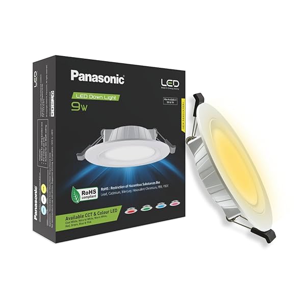 Image of Panasonic 9W LED Concealed Downlight for Ceiling | LED Deep Junction & Concealed Box Light