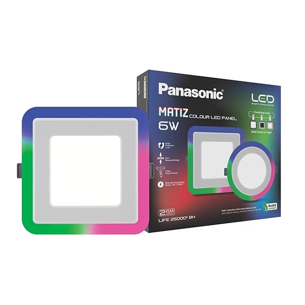 Image of Panasonic Matiz 6W LED Panel Light.