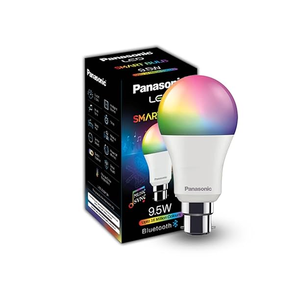 Image of Panasonic Smart LED Bulb (5CH, 9.5W, B22)