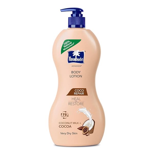 Image of Parachute Advansed Cocoa Repair Body Lotion, Intense Moisture, 600ml.