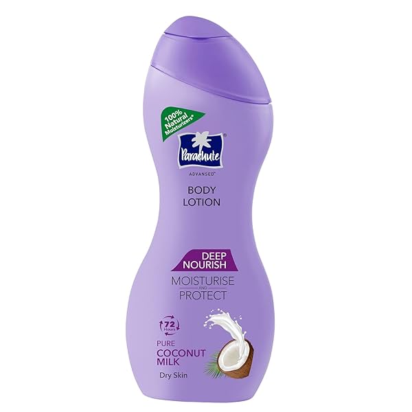 Image of Parachute Advansed Deep Nourish Body Lotion for Women & Men, Dry Skin, 250ml |.