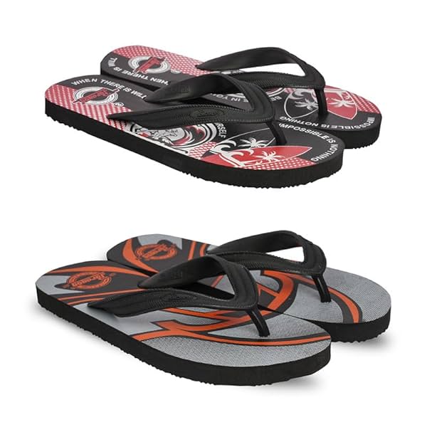 Image of Paragon Mens Flip Flops Combo