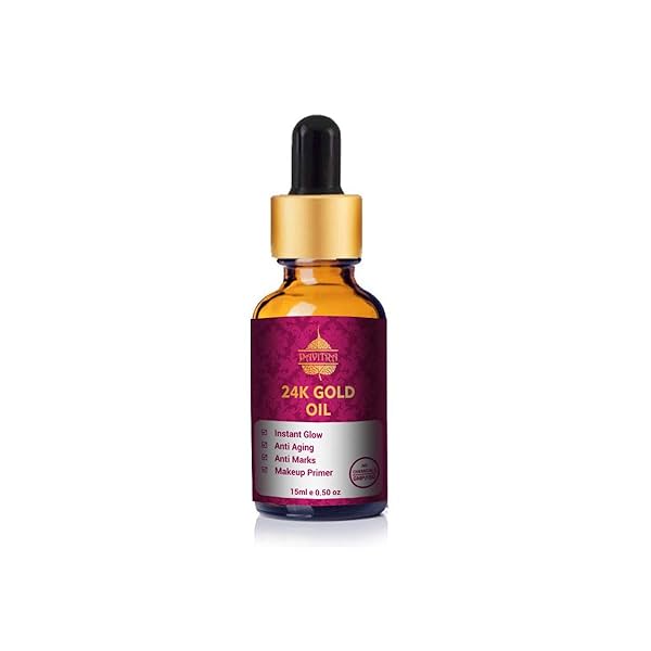 Image of Pavitra+ 24K Gold Oil for Skin Purifying 15ml