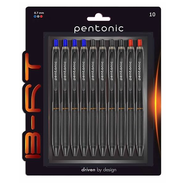 Image of Pentonic B-RT Retractable Pens, Pack of 10